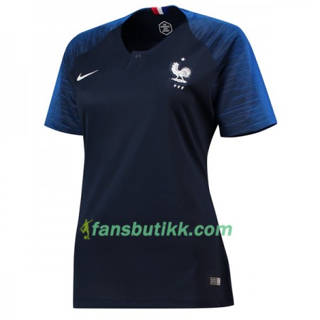 Fotball-VM 2018 Frankrike drakt Dame Hjemmetrøye